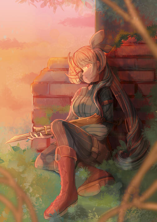 夕暮れのWasteland